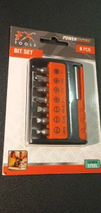 Sada bitů FX TOOLS 8 ks