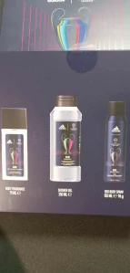 Dárková sada Adidas Uefa Goal (Sprchový gel - deodorant +deo sprej)