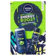 Dárková sada NIVEA MEN Deep Care sprchový gel + krém