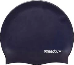 Plavecká čepice Speedo Plain Flat Silicon Cap Černá