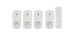 5dílná sada rádiově řízených zásuvek Switch On