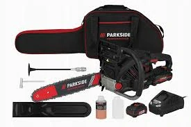 Benzínová řetězová pila s el. startováním PARKSIDE PERFORMANCE PPBKS 56 C3