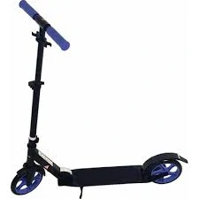 Skládací hliníková koloběžka NewCential Big Wheel AS-17020 černo/modrá