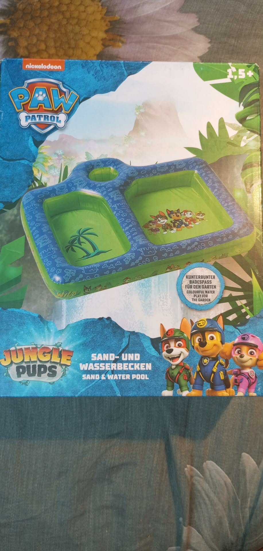 Bazen s pískovištěm Paw Patrol 