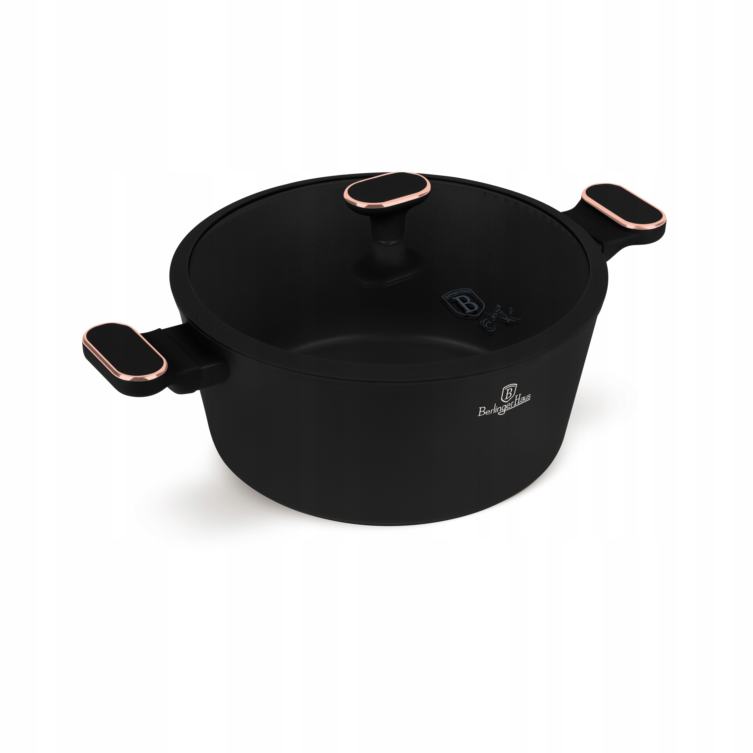 Hrnec s poklicí Blaumann BH-8357 20 cm Black Rose Collection