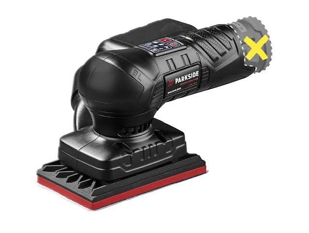 PARKSIDE PERFORMANCE Aku vibrační bruska PASSP 12-Li A1 – bez aku a nabíječky