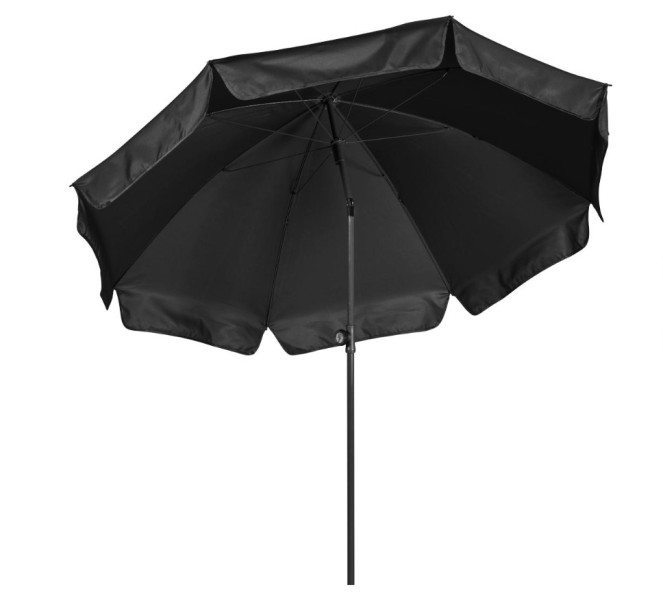 Polohovatelný zahradní slunečník Countryside 180 cm antracitový