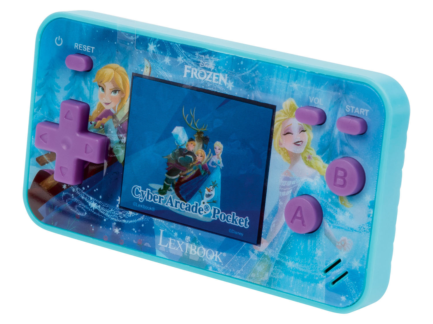 Dětská herní konzole LEXIBOOK - FROZEN LEDOVÉ KRÁLOVSTVI