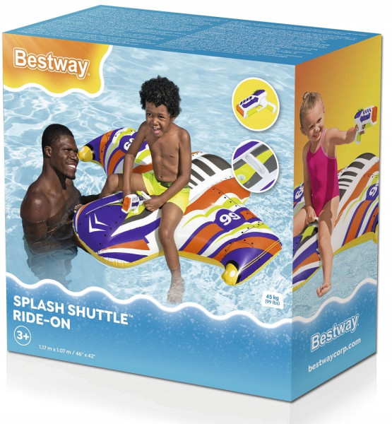 Bestway 41503 Nafuokvací vesmírná loď Ride-on 117x107cm