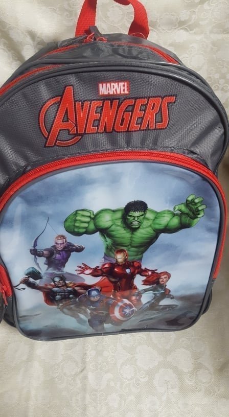 Školní batoh Paso ergonomický 42cm Avangers (šedý)
