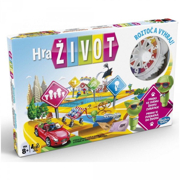 SPOLEČENSKÁ HRA - HASBRO GAME OF LIFE CZ/SK