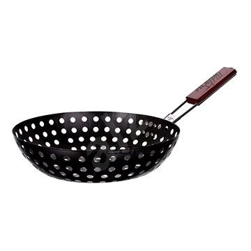  Grilovací pánev wok BBQ HAPPY GREEN 28 x 6,5 cm