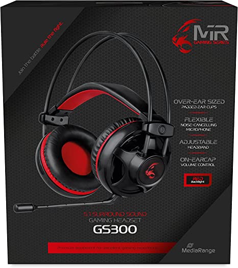 Herní sluchátka MediaRange Gaming Series MRGS300
