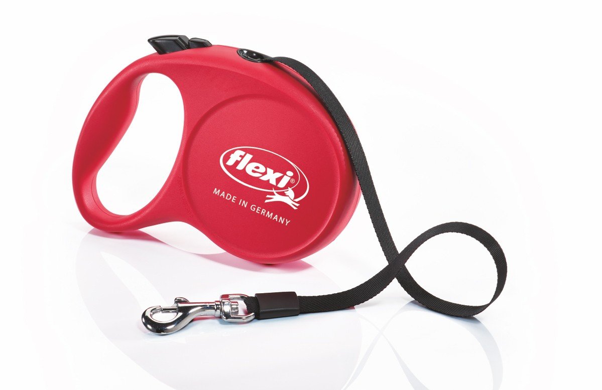 Samonavíjecí vodítko Flexi Fun M -ČERVENÉ