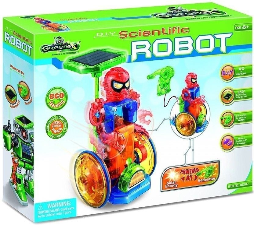 Robot na solární energii Greenex