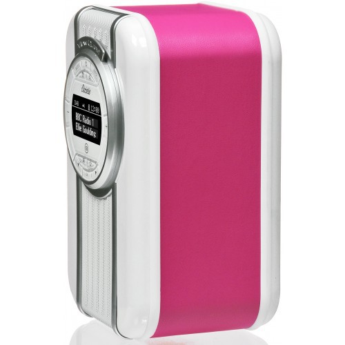 Přenosný radio View Quest Christie DAB+ - USB - BT - NFC - 10W -RŮŽOVÝ