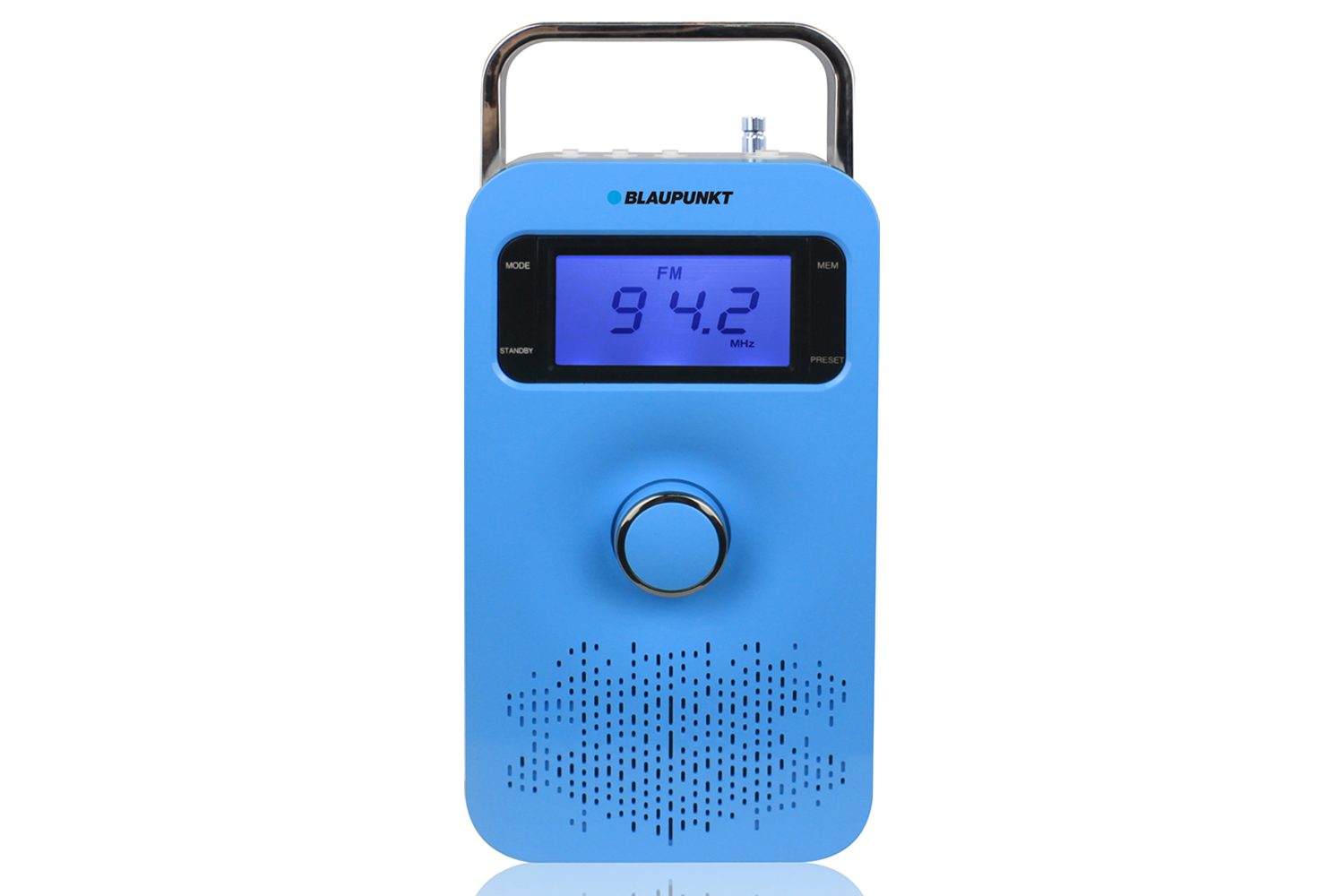 PŘENOSNÉ RÁDIO BLAUPUNKT PP10 BK SD / USB - MODRÉ
