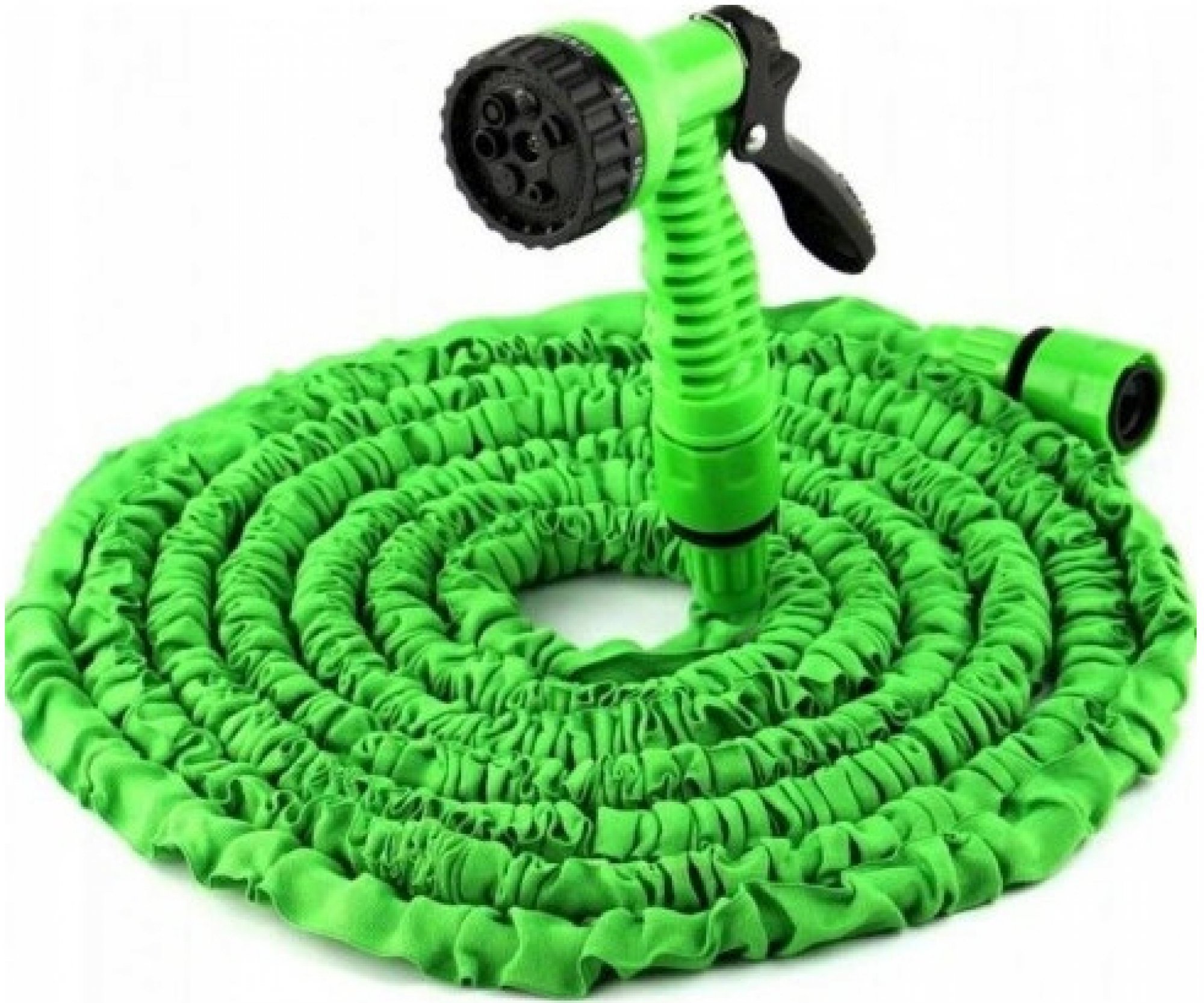 Smršťovací zahradní hadice + pistole Happy Green 15m - 1/2''