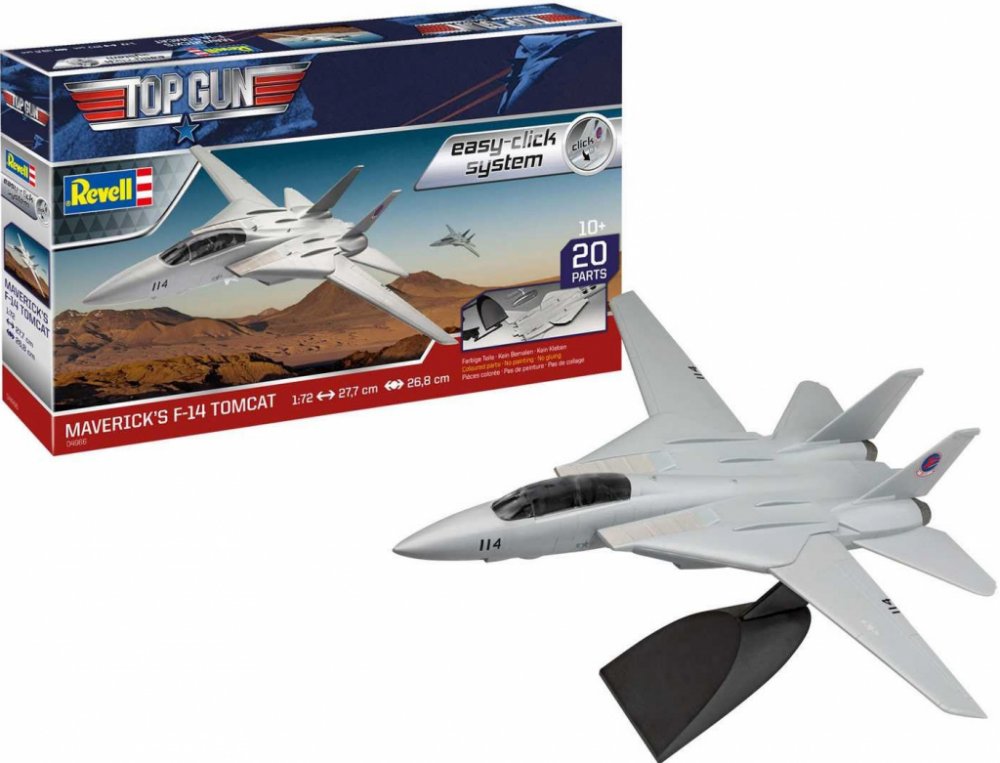 Letadlo Revell 04966 Top Gun - Maverick's F-14 TOMCAT (1:72)