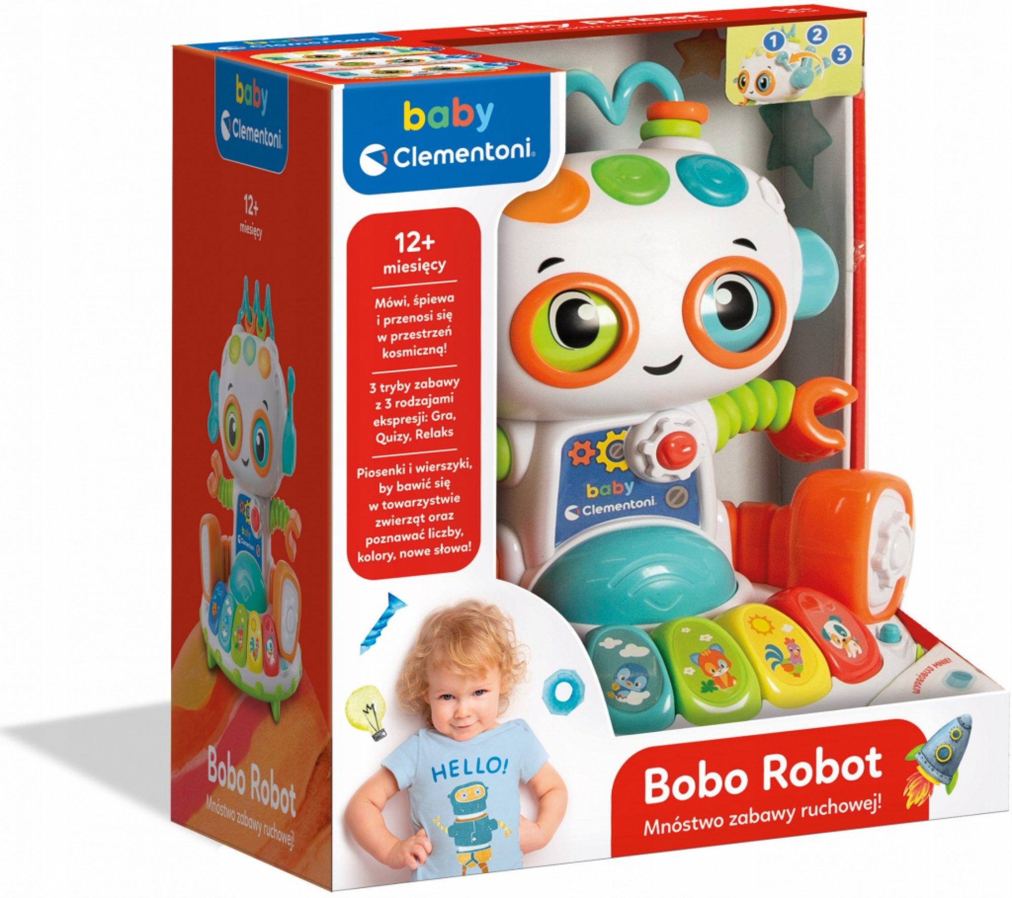 Interaktivní Baby robot Clementoni 