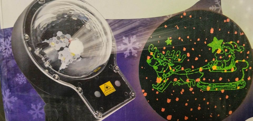 LED LASEROVY PROJEKTOR SNIH A ANIMACE + OVLADANI