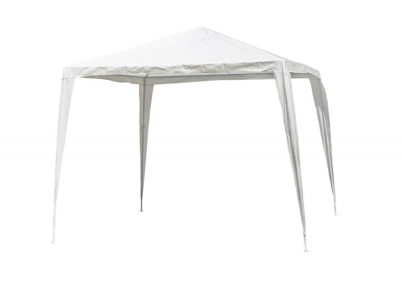 ZAHRADNÍ ALTÁN 240 x 240 CM BÍLÝ