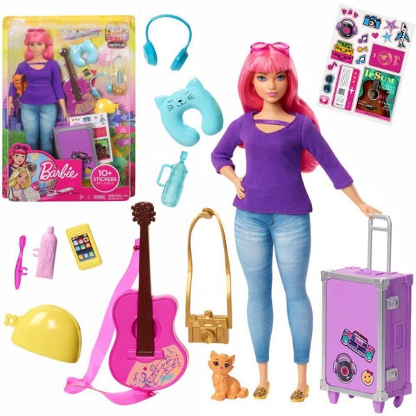 BARBIE CESTOVATELKA FWV26 - DAISY - MATTEL