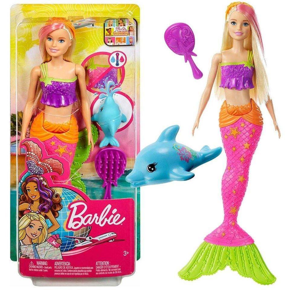 BARBIE MOŘSKÁ VÍLA - MATTEL GGG58