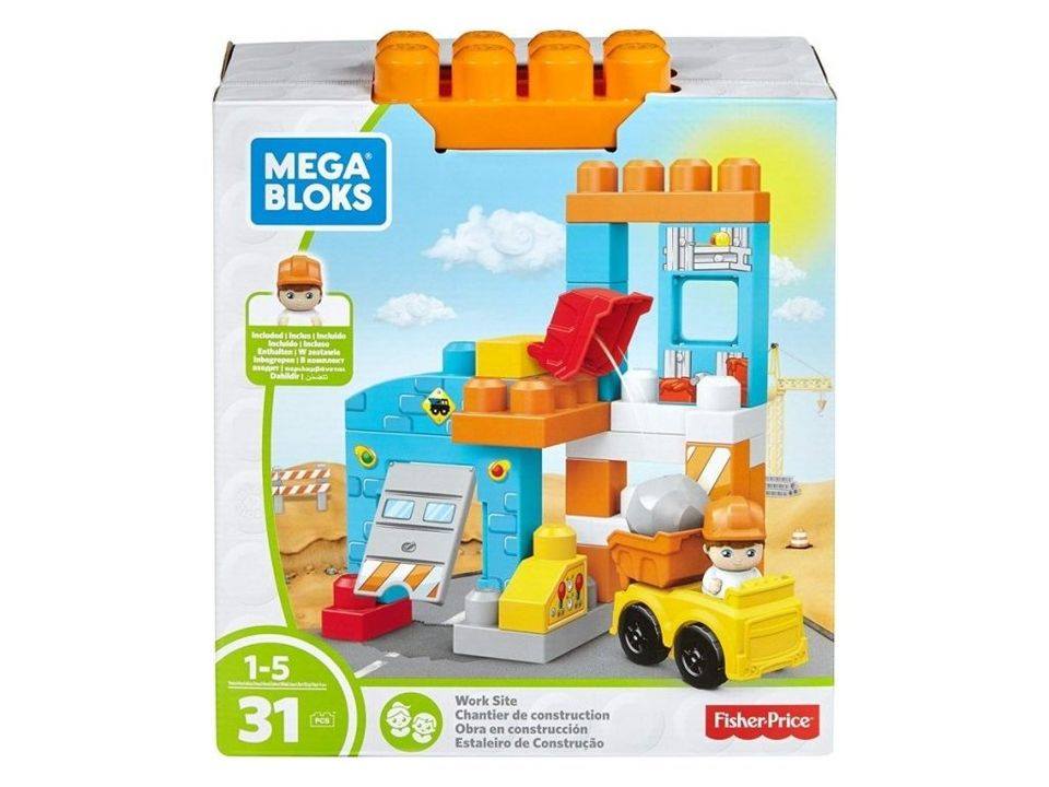 Stavebnice Mega Bloks First Builders Staveniště