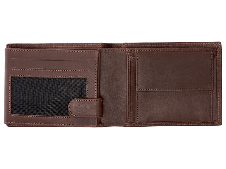 Pánská kožená peněženka LIVERGY (koňaková)