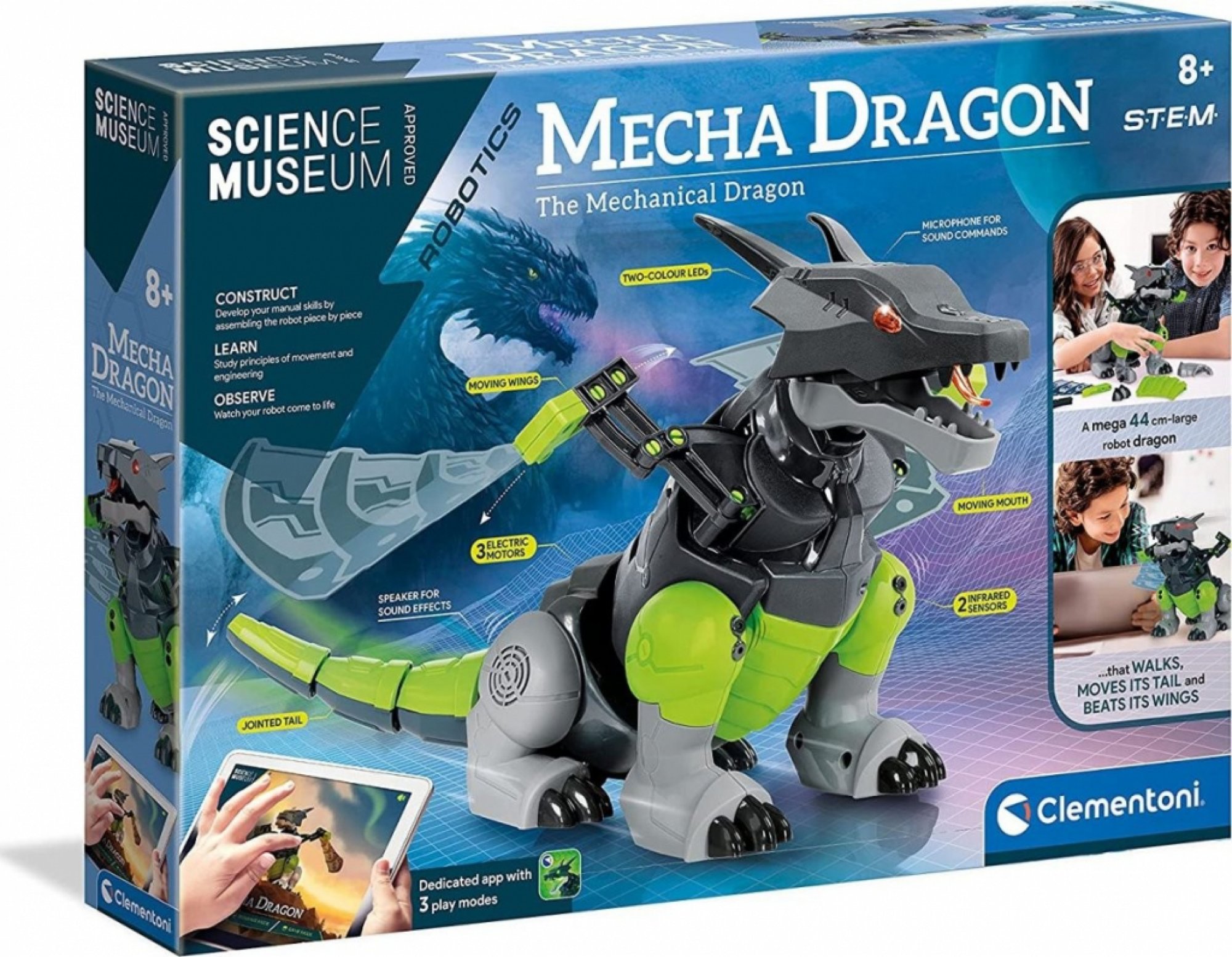Interaktivní Robot Clementoni Mecha Dragon