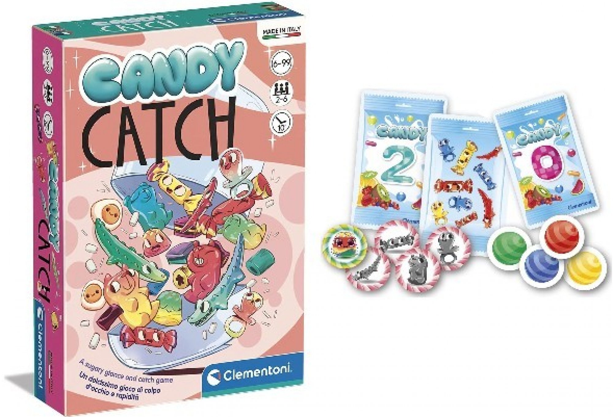 Karetní hra Clementoni Candy Catch