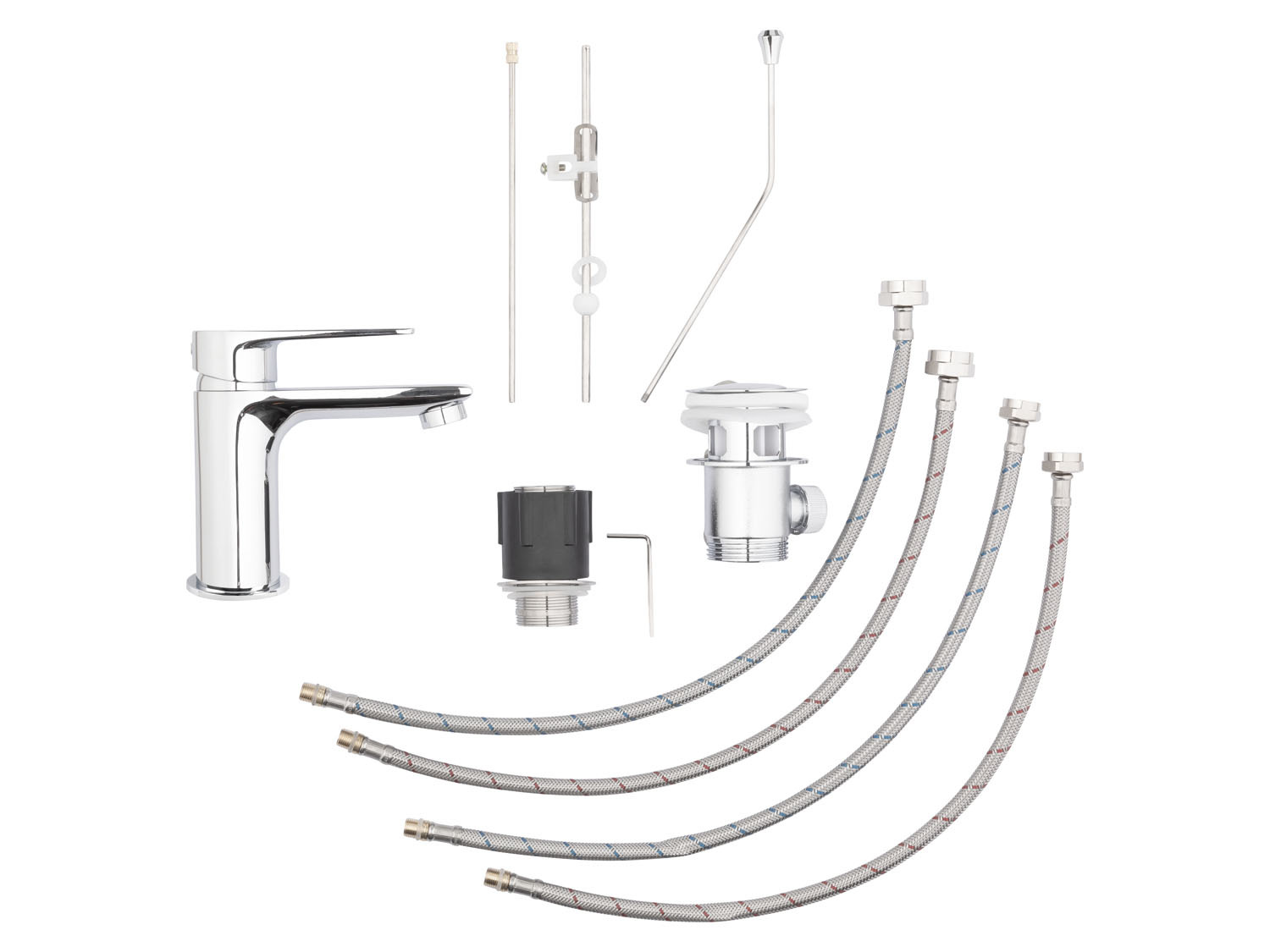 Umyvadlová baterie LIVARNO home Mixer Tap - kulatá