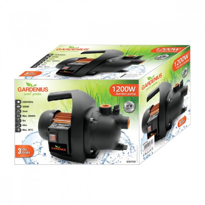 ZAHRADNÍ ČERPADLO ASIST AE9CPZ120 1200 W