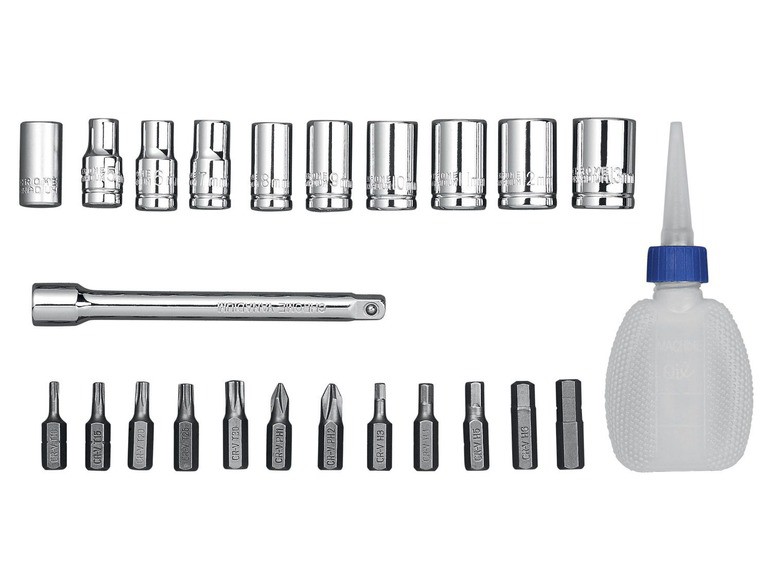 Pneumatický ráčnový utahovák PARKSIDE PDRS 27 A1 + KUFR