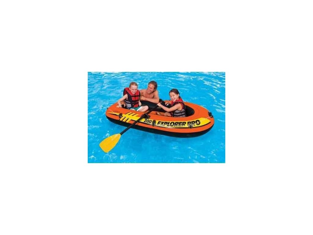 Nafukovací člun Intex EXPLORER PRO 200 Set oranžová 58357