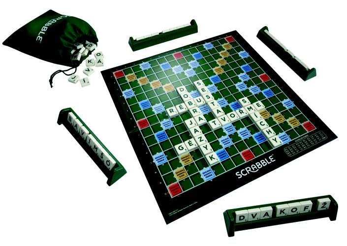 Hra Scrabble Original - Mattel - česká verze Y9620