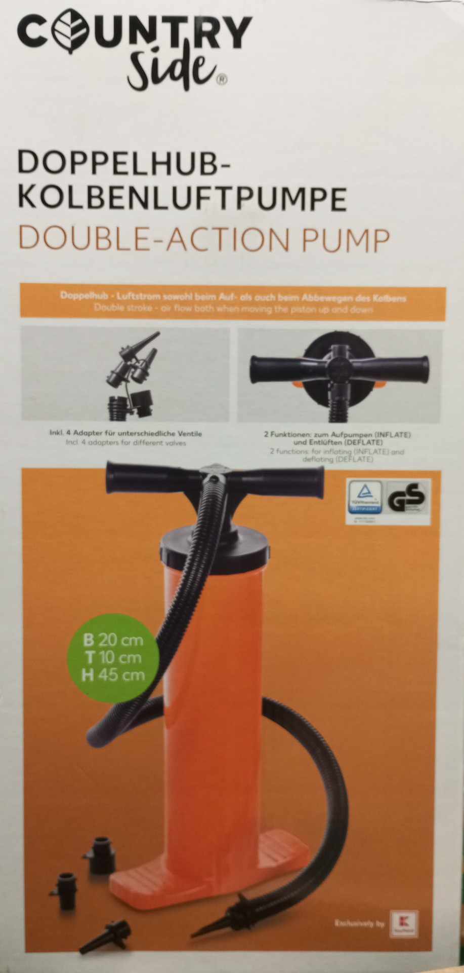 Pumpa dvoučinná CountrySide JL29P388N