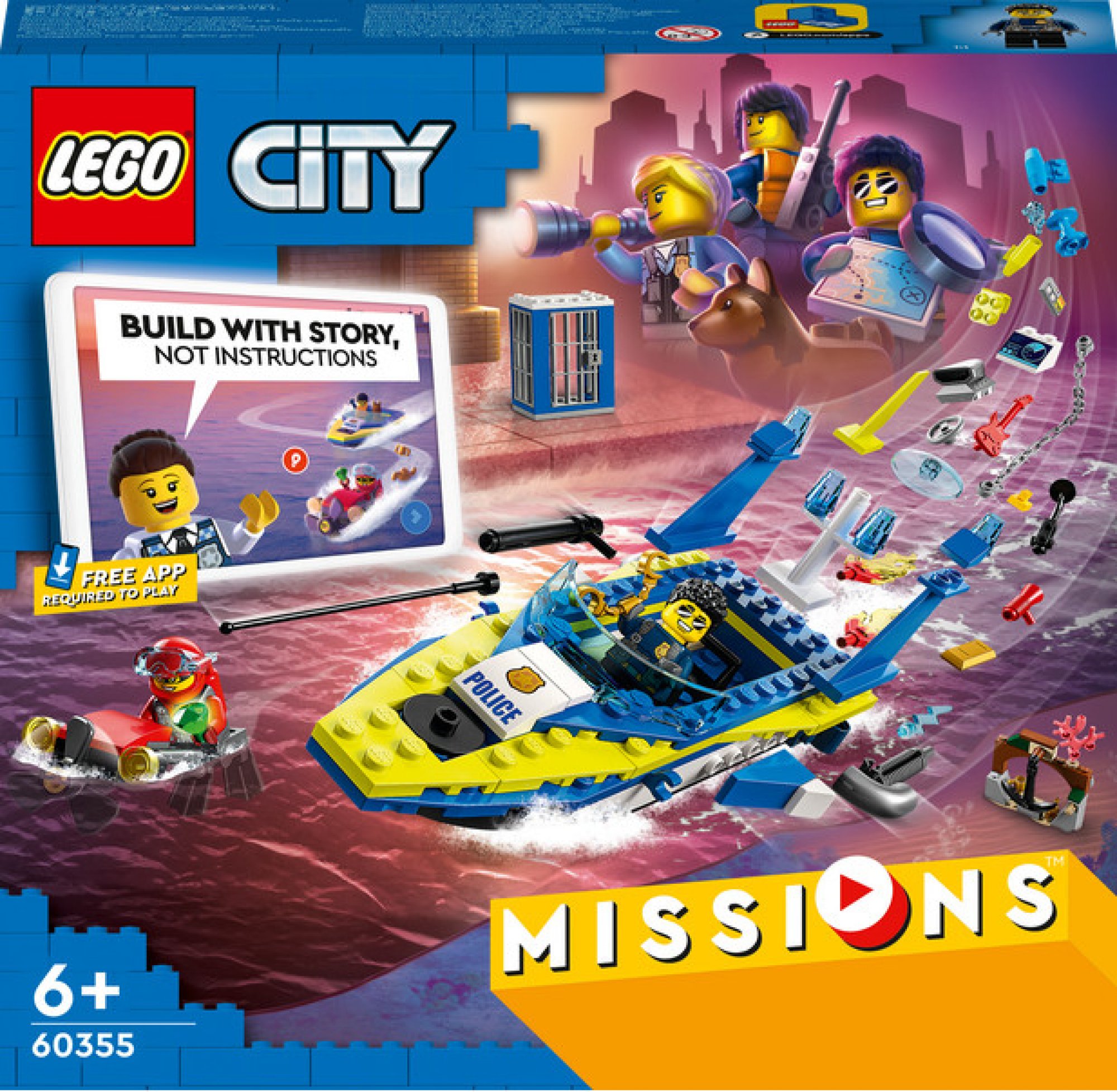 LEGO City 60355 - Mise detektiva pobřežní stráže