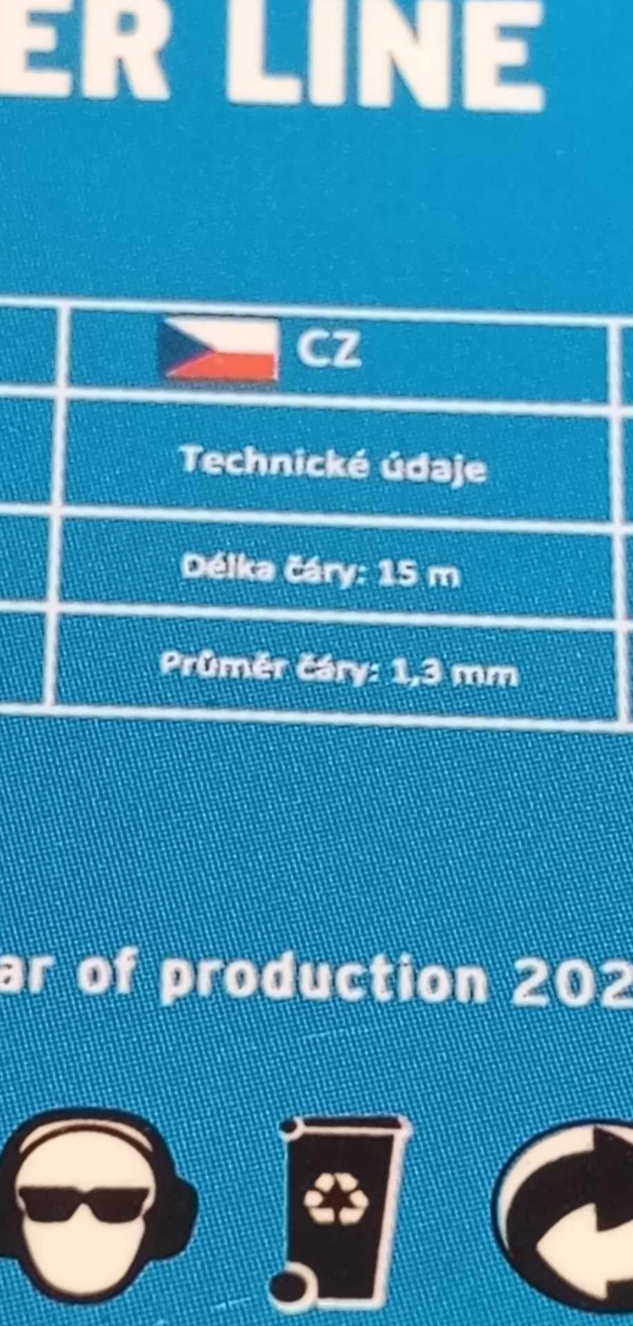 Struna do strunové sekačky 1.3 mm Buffalo Btl13-15r