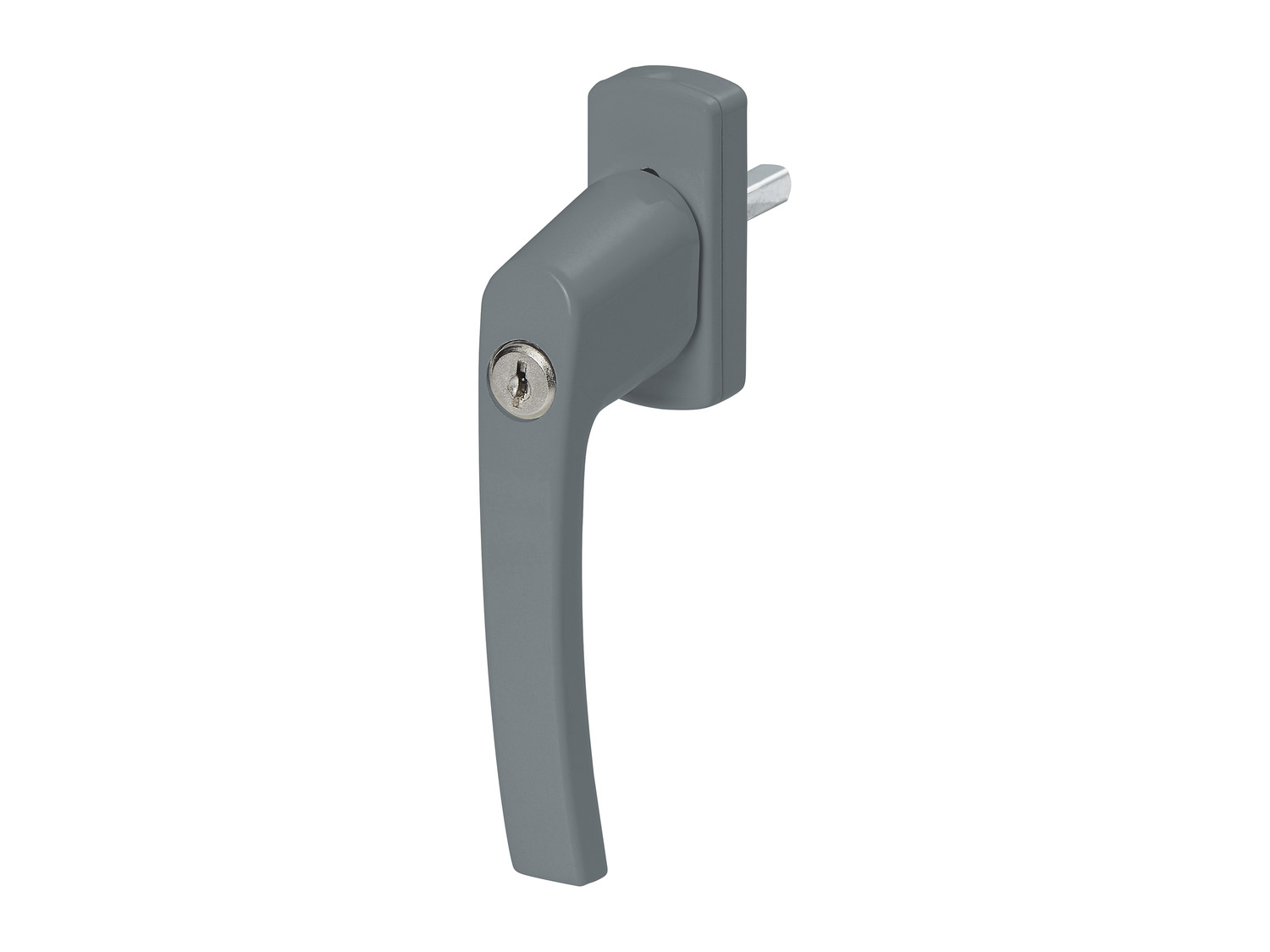 Uzamykatelná okenní klika - antracitová