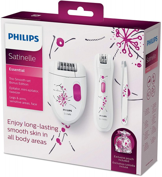 Sada epilátorů Philips Satinelle Essential HP6550-01