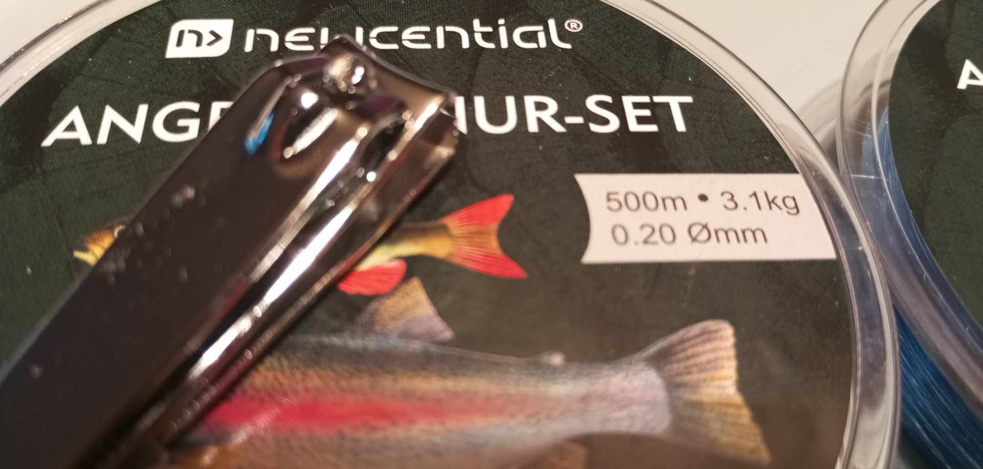 Sada vlasců na pstruhy a okouny Newcential + stípátko