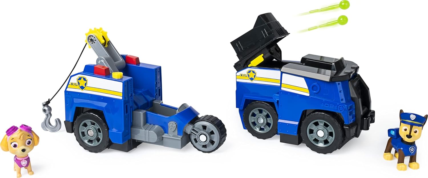 Spin Master Paw Patrol Dvě záchranná vozidla v jednom