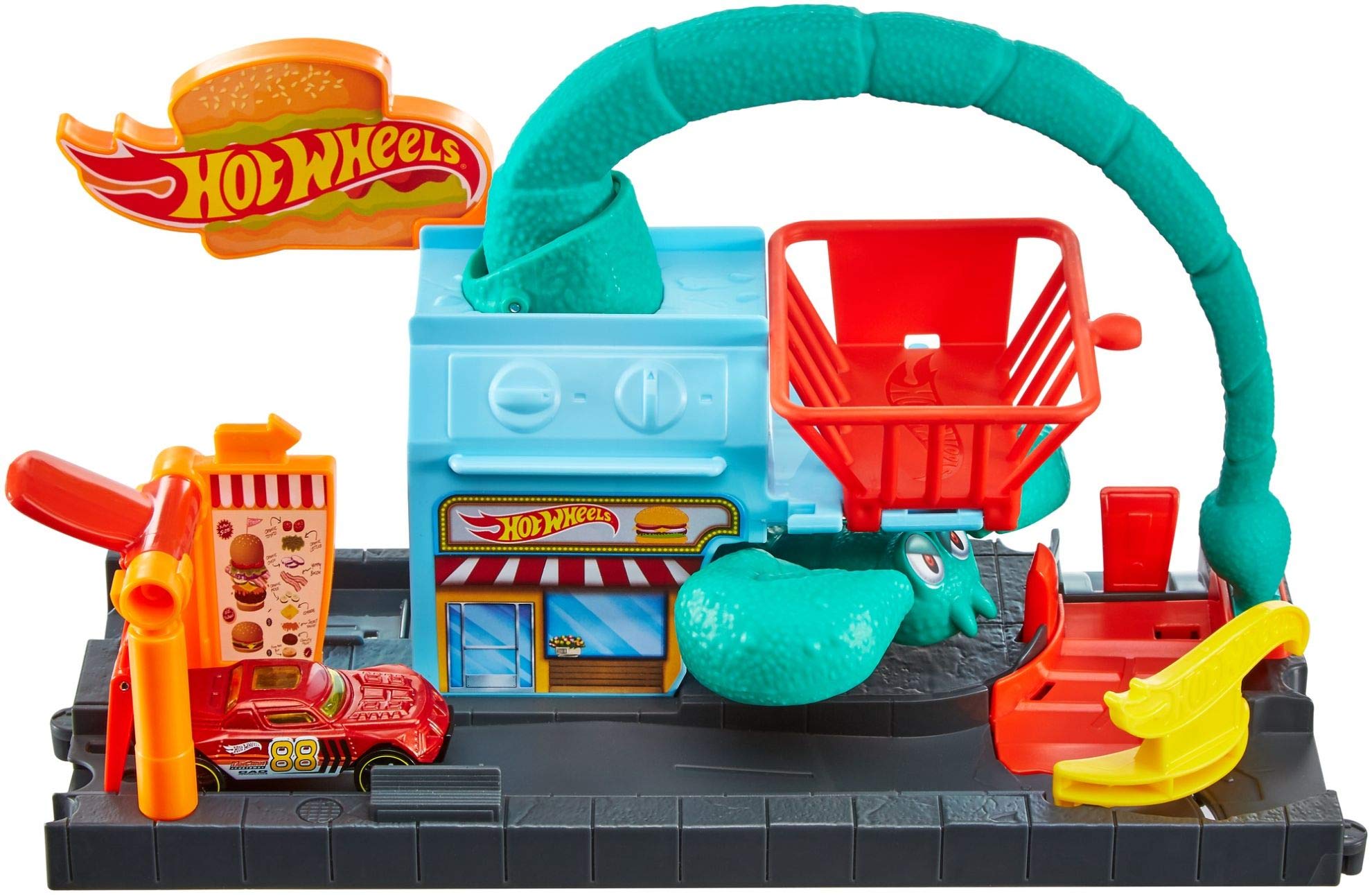Hot Wheels CCity Utkej se s příšerou Scorpion
