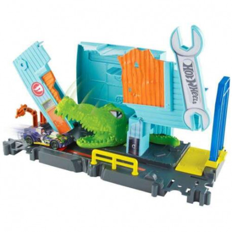 Mattel Hot Wheels City Utkej se s příšerou Krokodýlí útok FNB06