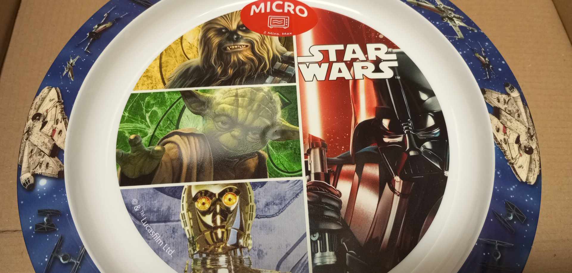 Plastovy talir Star Wars 1