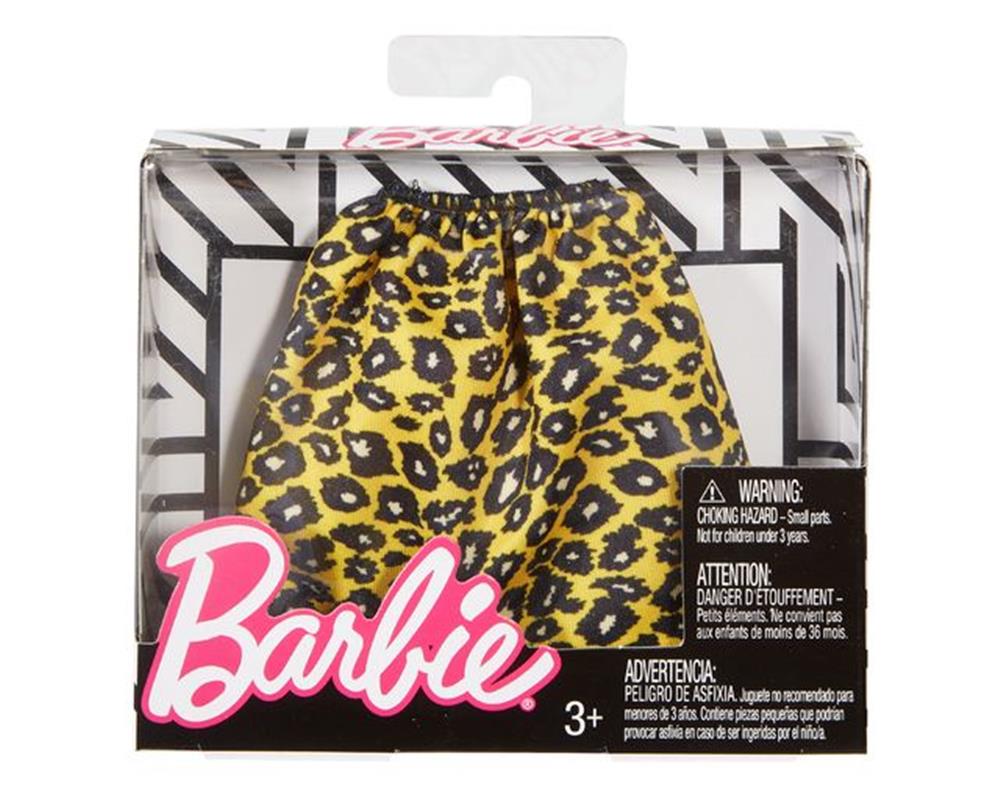Barbie Sukně žlutá, Mattel FPH28