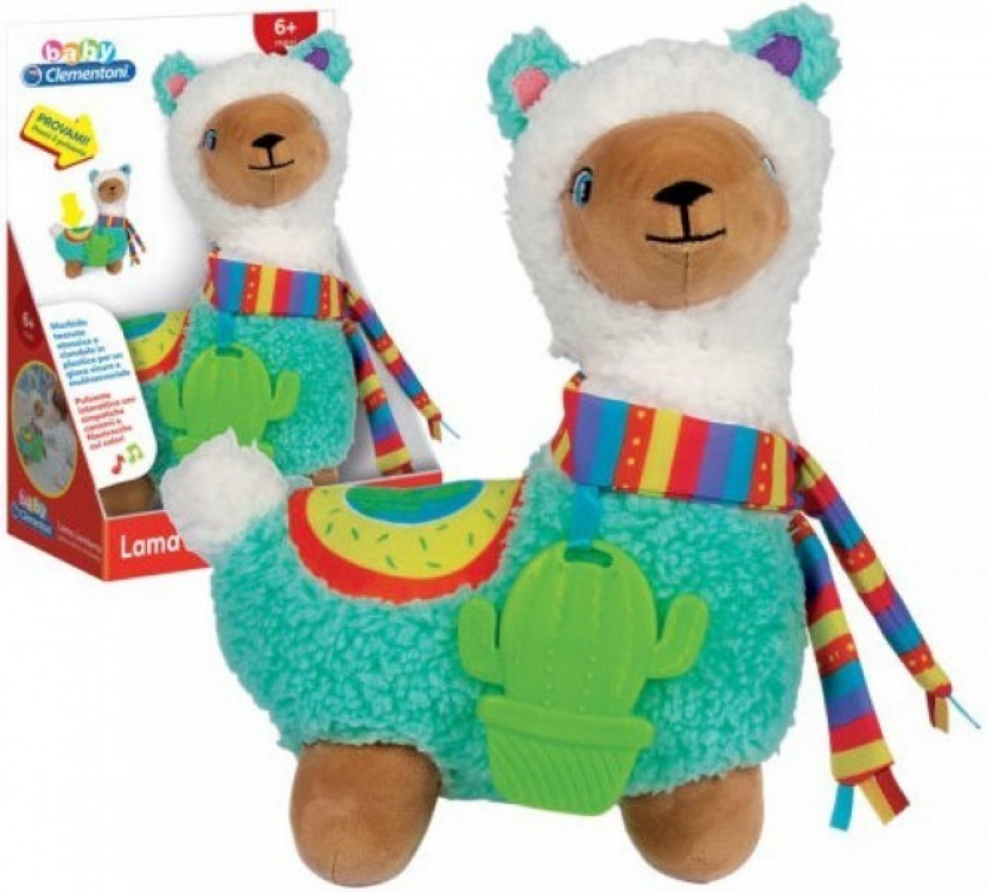 Plyšová Lama se zvukem Clementoni Baby 