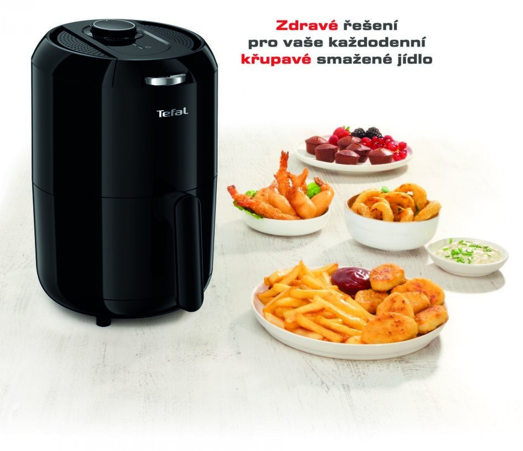 Horkovzdušná fritéza Tefal EY101815 Easy Fry Compact